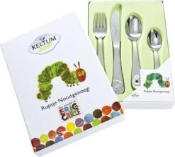 Lucardi Rupsje Nooitgenoeg Bestekset - 4-delig -Pasgeborenen En Jonge Kinderen 1200x1073 4