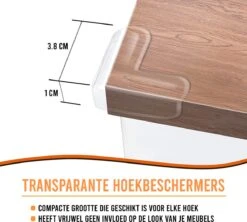 Merkloos Hoekbeschermers 12 Stuks Tafel Hoekbeschermer Baby - Transparant L Vorm -Pasgeborenen En Jonge Kinderen 1200x1078 5