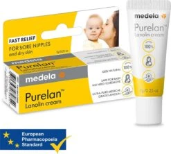 Medela Purelan Tepelzalf Lanoline Tepelcreme Snelle Verlichting Bij Pijnlijke Tepels - Tube 7gr -Pasgeborenen En Jonge Kinderen 1200x1079 1