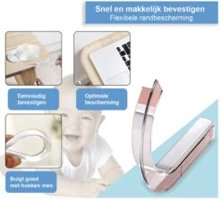 VoordeelShop Multifunctionele Hoekbeschermer Transparant - 6 Meter - Hoek/Rand Bescherming - Kinderbescherming - Kinder & Dieren Veiligheid 19 VoordeelShop Multifunctionele Hoekbeschermer Transparant - 6 Meter - Hoek/Rand Bescherming - Kinderbescherming - Kinder & Dieren Veiligheid -Pasgeborenen En Jonge Kinderen 1200x1085 3