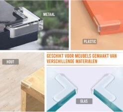 Merkloos Hoekbeschermers 12 Stuks Tafel Hoekbeschermer Baby - Transparant L Vorm -Pasgeborenen En Jonge Kinderen 1200x1088 5