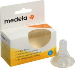 Medela Losse Spenen Slow Flow - Speen Past Onder Ringdeksel Van Medela - Medela Speen - 2 Stuks - Maat S -Pasgeborenen En Jonge Kinderen 1200x1091 1