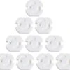 Merkloos Stopcontact Beveiliging 10 Stuks! - Stopcontact Bescherming - Kinderbeveiliging - Kind - Baby - Veiligheid - Stopcontactbecherming