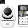 DETALO Babyfoon - Babyfoon Met Camera En App - Verstelbare Camera - Geluid En Bewegingsdetectie - Spraakfunctie