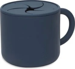 Jollein Snack Cup Siliconen - Jeans Blue
