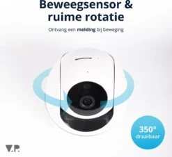 Babyfoon Met Camera En App - Infrarood - Bewegingssensor - Huisdiercamera - Hondencamera - Beveiligingscamera - Wifi -Pasgeborenen En Jonge Kinderen 1200x1097 18