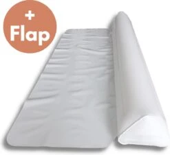 Thuiser Opblaasbare Bedrand Met Flap - 120CM - Bedrand Kinderen - Bedhekje - Bedhek - Bedbumper - Bedrail - Bedrand Baby - Uitvalbescherming - Bedbeveiliging - Uitvalbeveiliging Bed - Bedhekjes - Bedhekje Peuter - Valbeveiliging Bed - Bedhekje Safety