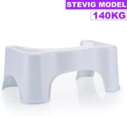 Toiletkrukje Kinderen & Volwassenen - Opstapje - WC Krukje Voor De Juiste Houding - Opstapkrukje - Squatty Potty -Pasgeborenen En Jonge Kinderen 1200x1098 9