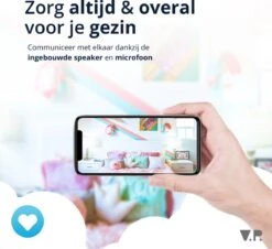 Babyfoon Met Camera En App - Infrarood - Bewegingssensor - Huisdiercamera - Hondencamera - Beveiligingscamera - Wifi -Pasgeborenen En Jonge Kinderen 1200x1100 7