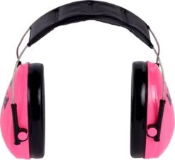 Gehoorkap 3M Peltor KID Neonroze Met Hoofdband - Voor Kids
