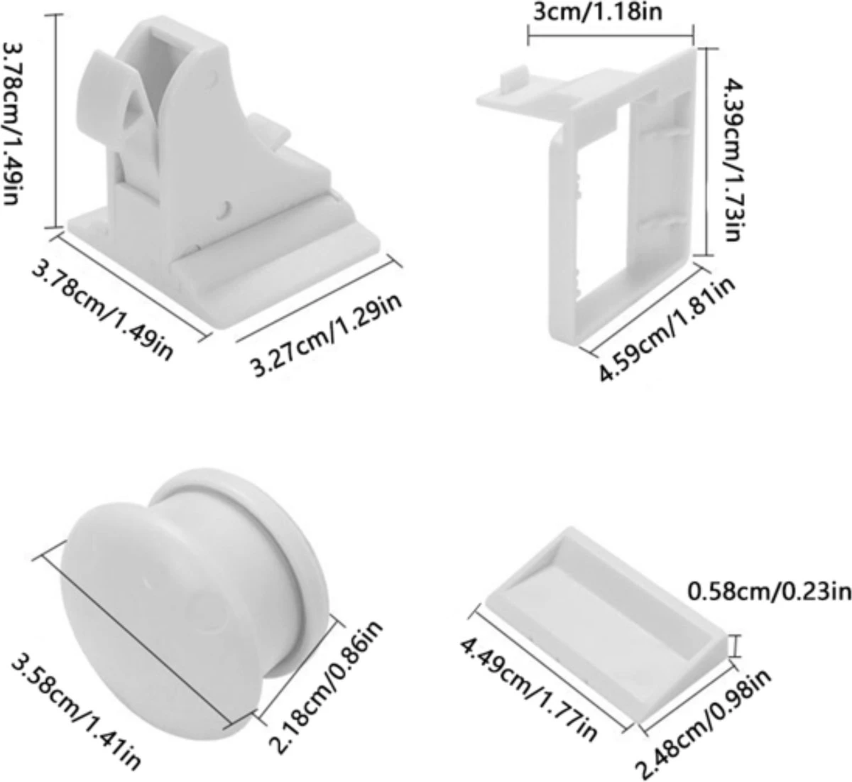 Merkloos 20 Stuks - Magnetische Veiligheidssloten Voor Kinderen - Inclusief 2 Sleutels En Zelfklevende Bevestigings Strips - Baby Kastvergrendeling - En -sloten - Eenvoudige Boorloze Installatie - Baby Proofing Deur / Meubel Magneetslot - Wit 6 Merkloos 20 Stuks - Magnetische Veiligheidssloten Voor Kinderen - Inclusief 2 Sleutels En Zelfklevende Bevestigings Strips - Baby Kastvergrendeling - En -sloten - Eenvoudige Boorloze Installatie - Baby Proofing Deur / Meubel Magneetslot - Wit - Afbeelding 6