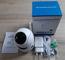 Merkloos Babyfoon Met Camera Wit - Wifi Beveilingscamera Wit - Babyfoon Met Wifi -Camerabewaking - Onbeperkt Bereik -HD Quality 1080P - Nederlandse Handleiding -Opslag In Cloud Of SP -Pasgeborenen En Jonge Kinderen 1200x1103 2