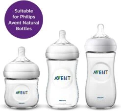Philips Avent SCF041/27 Natural Speen - 0m+ - 2stuks -Pasgeborenen En Jonge Kinderen 1200x1104