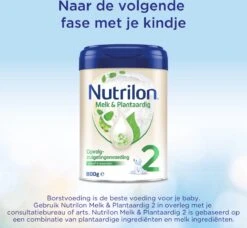 Nutrilon Melk & Plantaardig 1 - Volledige Zuigelingenvoeding 0-6 Maanden - 800g -Pasgeborenen En Jonge Kinderen 1200x1108 1