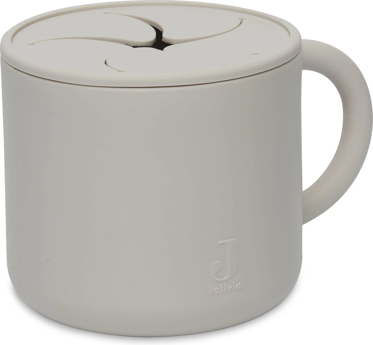 Jollein Snack Cup Siliconen - Nougat 1 Jollein Snack Cup Siliconen - Nougat