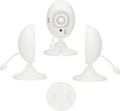 Alecto DVM-140 - Babyfoon Met Camera - Temperatuurweergave - Wit -Pasgeborenen En Jonge Kinderen 1200x1109 2