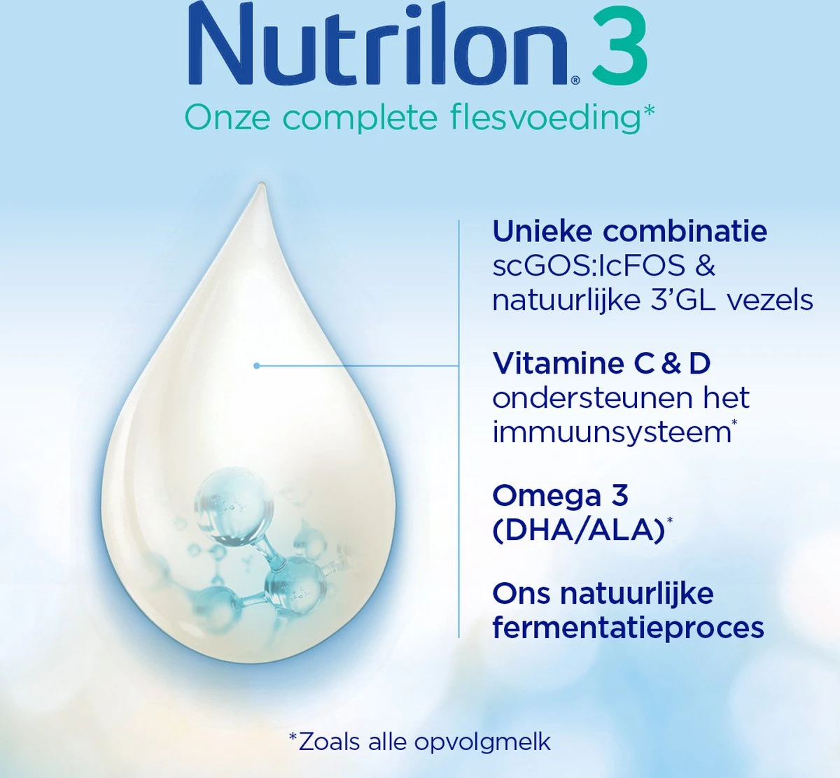 Nutrilon 3 Opvolgmelk – Flesvoeding Vanaf 10 Maanden – 800g 3 Nutrilon 3 Opvolgmelk – Flesvoeding Vanaf 10 Maanden – 800g - Afbeelding 3
