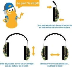 Jippie's Gehoorbeschermer - 1-16 Jaar - Camouflage -Pasgeborenen En Jonge Kinderen 1200x1113 14