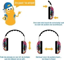 Banz - Kidz Earmuffs Design Geo- (2-10 Jaar) -Pasgeborenen En Jonge Kinderen 1200x1113 17