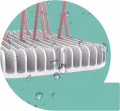 Nevi Afdruiprek Met Lekbak - Afdruipmat Voor 10 Flessen - Opvouwbaar Droogrek Babyfles - Inclusief Afwasborstel -Pasgeborenen En Jonge Kinderen 1200x1113 5