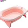 Baby Badje - Roze - Kraamcadeau - Kado - Geboorte - Verzorging - Inklapbaar Badje - Opvouwbaar Badje - Bath Bucket - Babygeschenk - Baby Artikel