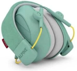 Alpine Muffy Kids Kinder Oorkap - Premium Gehoorbescherming Voor Kinderen Tot 16 Jaar - Verstelbare Oorbescherming Met Draagtas - 25 DB SNR - Mint -Pasgeborenen En Jonge Kinderen 1200x1119 9