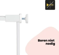 Safety 1st 28cm Verlengstuk Easy Close Traphekje - Metal White -Pasgeborenen En Jonge Kinderen 1200x1120 11