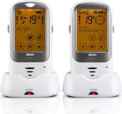 Alecto DBX-68 - Outdoor Babyfoon - Tot 1km Bereik - Wit/Antraciet