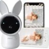 Arenti AINanny - Baby Monitor - Babyfoon Met 5 Inch Scherm - Ultra HD 2K Resolutie - Slaapliedjes - Temperatuur- En Vochtigheidssensor - Alexa & Google