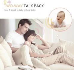 Babyfoon Met Camera - 5.0 Inch Scherm - Nederlands Display - Zonder Wifi En App - Temperatuursensor - Nachtzicht - Talk Back Functie - 8 Slaapliedjes - -Pasgeborenen En Jonge Kinderen 1200x1123 6