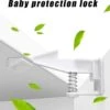 Kinderslot Kastjes Onzichtbaar - 12 Stuks - Veiligheidshaakjes - Kastbeveiliging Baby - Kinderbeveiliging - Kastslot Baby- Keukenkast Beveiliging - Lade Beveiliging