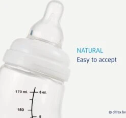Difrax - S-Fles Natural - Babyfles Caramel - 0+ Maanden - 250ml -Pasgeborenen En Jonge Kinderen 1200x1125 4