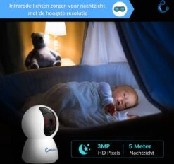 Kolvy® Babyfoon Met Camera En App - Intelligente Baby Monitor - Slimme Beveiligingscamera - NIEUW - WiFi - 3MP Super HD 1536p - Sterke Encryptie - Nachtzicht - Professioneel 15 Kolvy® Babyfoon Met Camera En App - Intelligente Baby Monitor - Slimme Beveiligingscamera - NIEUW - WiFi - 3MP Super HD 1536p - Sterke Encryptie - Nachtzicht - Professioneel -Pasgeborenen En Jonge Kinderen 1200x1126 3