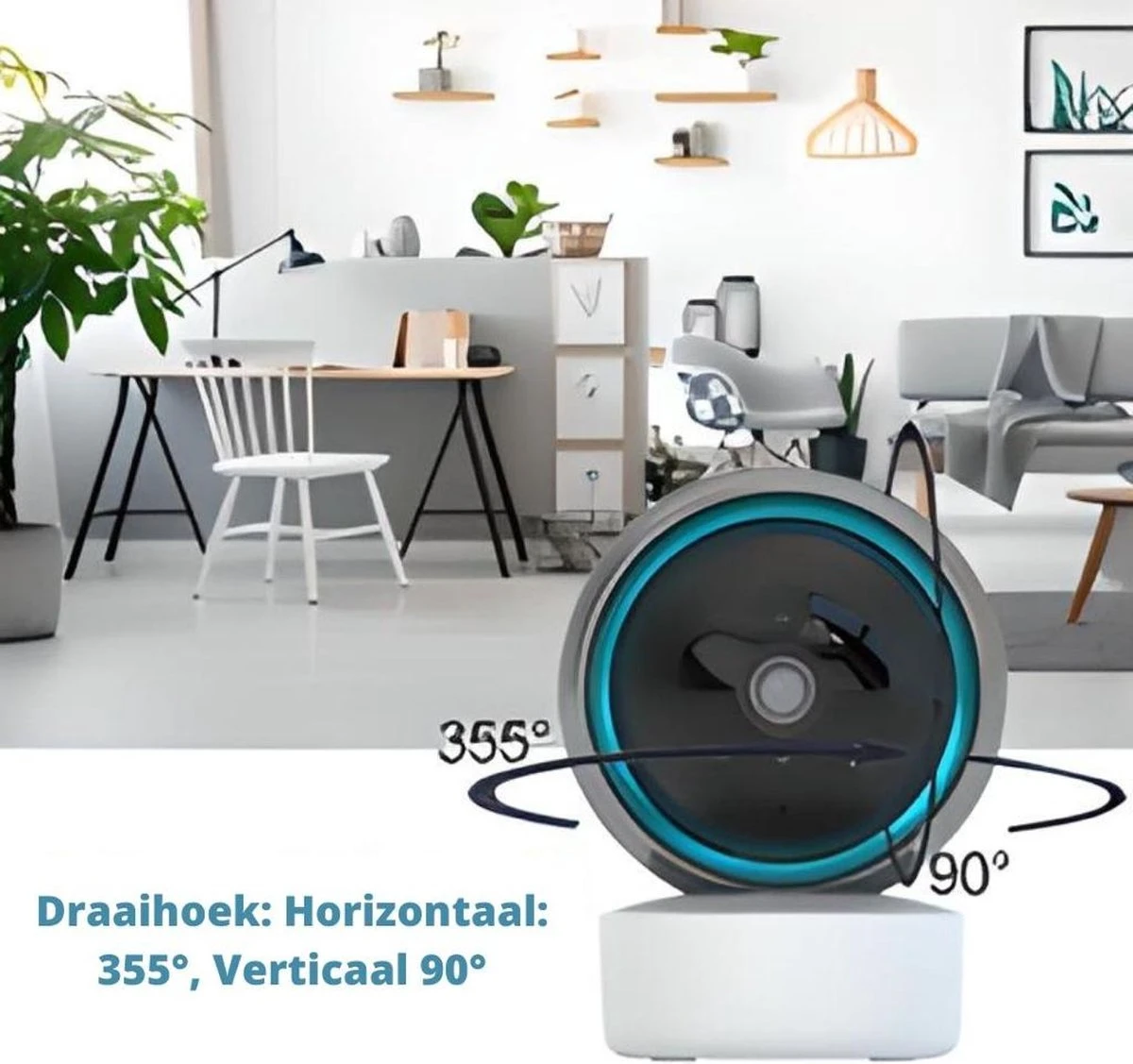 NIEUW - Full HD WiFi Babyfoon Met Camera én App - BabyPhone Met Camera - 1296P - Geluid En Bewegingsdetectie - Automatisch Volgen - Nachtvisie - Spraakfunctie 5 NIEUW - Full HD WiFi Babyfoon Met Camera én App - BabyPhone Met Camera - 1296P - Geluid En Bewegingsdetectie - Automatisch Volgen - Nachtvisie - Spraakfunctie - Afbeelding 5