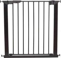 Babydan Traphekje Zonder Boren Deurhekje Klemhekje Premiergate Zwart Metaal 73.5 Tot 93.3 Cm -Pasgeborenen En Jonge Kinderen 1200x1133 17
