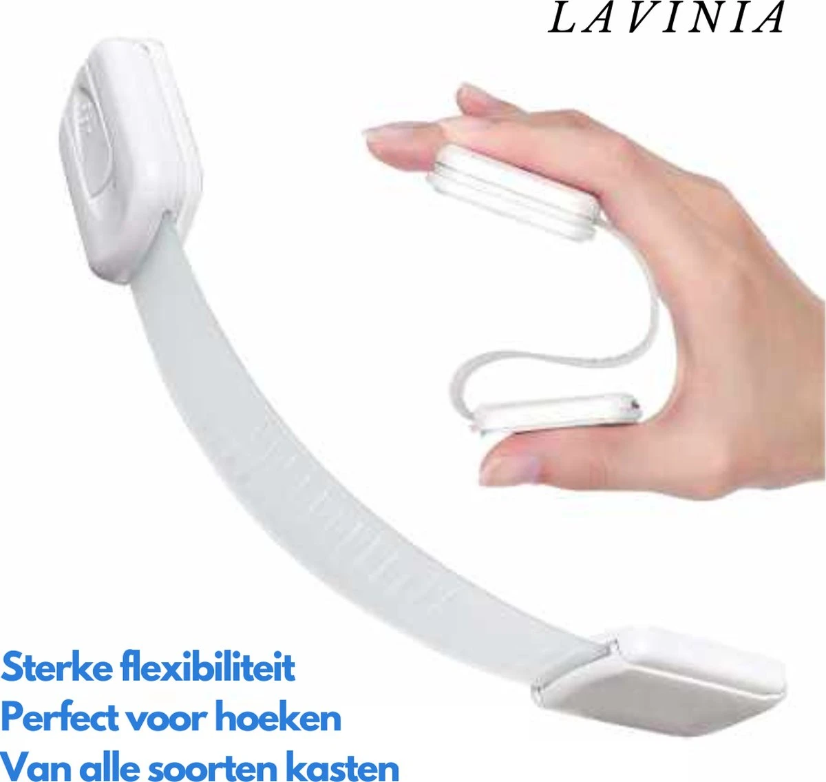 Lavinia - 10 Stuks - Kinderslot Kastjes – Kinderslot Kast – Kinderslot Deur – Kinderslot Keukenkastje – Kindersloten – Kinderbeveiliging Voor Kasten – Veiligheidshaakjes 1 Lavinia - 10 Stuks - Kinderslot Kastjes – Kinderslot Kast – Kinderslot Deur – Kinderslot Keukenkastje – Kindersloten – Kinderbeveiliging Voor Kasten – Veiligheidshaakjes