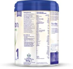 Nutrilon Melk & Plantaardig 1 - Volledige Zuigelingenvoeding 0-6 Maanden - 800g -Pasgeborenen En Jonge Kinderen 1200x1136 4