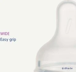 Difrax Flessenspeen Wide Voor Brede Babyflessen - Maat Medium - 2 Stuks -Pasgeborenen En Jonge Kinderen 1200x1137 4
