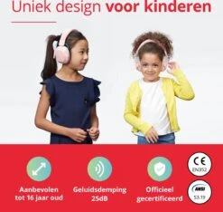 Alpine Muffy Kids Kinder Oorkap - Premium Gehoorbescherming Voor Kinderen Tot 16 Jaar - Verstelbare Oorbescherming Met Draagtas - 25 DB SNR - Roze -Pasgeborenen En Jonge Kinderen 1200x1139 1