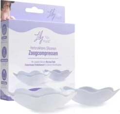 LilyPadz Wasbare Zoogcompressen - Wasbaar – Siliconen – 2 Stuks -Pasgeborenen En Jonge Kinderen 1200x1139