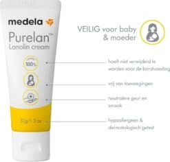 Medela Purelan Tepelzalf Lanoline Tepelcreme Snelle Verlichting Bij Pijnlijke Tepels - Tube 37gr -Pasgeborenen En Jonge Kinderen 1200x1146 3