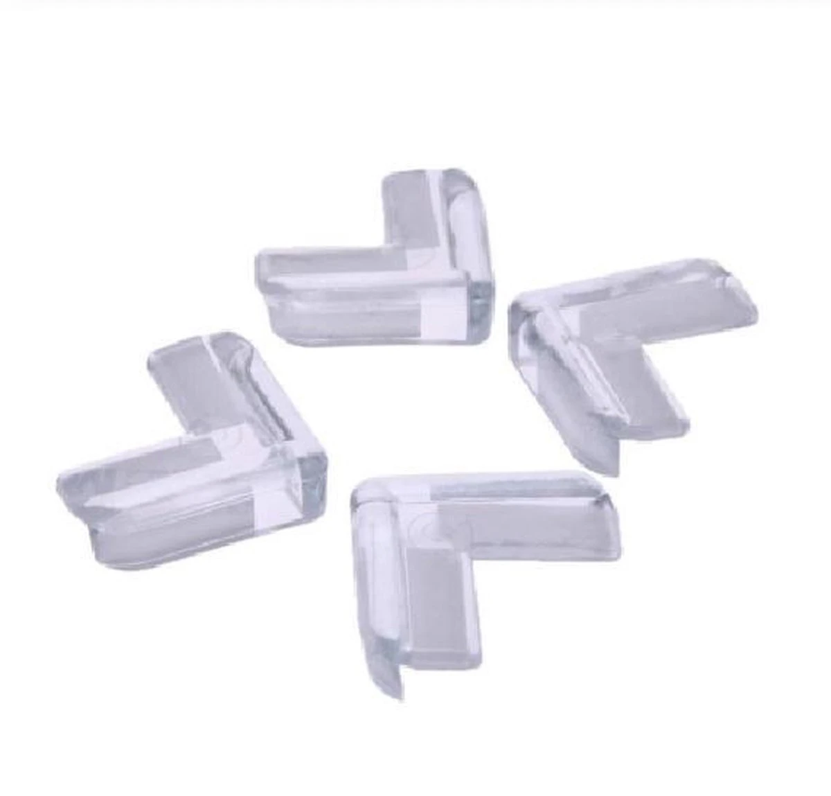 Merkloos EPIN 3D | 4 Stuks | Siliconen Tafelhoek Stoot Hoekjes | Doorzichtige Tafel Hoekbeschermer | Veiligheid Voor Baby En Kind 2 Merkloos EPIN 3D | 4 Stuks | Siliconen Tafelhoek Stoot Hoekjes | Doorzichtige Tafel Hoekbeschermer | Veiligheid Voor Baby En Kind - Afbeelding 2