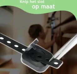 Dutchable Kinderslot Kastjes - Beveiliging Voor Kind - Kinderslot Op Maat - Kinderslot Deur - Kinderslot Lade - Kinderslot Koelkast - Kinderslot Raam - Zelfklevend Kinderslot - Kastslot - Child Lock - 6 Stuks - Zwart -Pasgeborenen En Jonge Kinderen 1200x1151 9