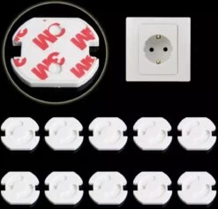 Merkloos 10x Stopcontact Beveiliging – Bescherming Stopcontact – Veiligheid Voor De Baby – Zelfklevend – EU Stopcontact - Wit 9 Merkloos 10x Stopcontact Beveiliging – Bescherming Stopcontact – Veiligheid Voor De Baby – Zelfklevend – EU Stopcontact - Wit -Pasgeborenen En Jonge Kinderen 1200x1153 11