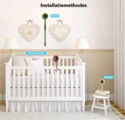 Rudolphy Babyfoon Met Camera, Wifi En App - Groen -Pasgeborenen En Jonge Kinderen 1200x1153 5