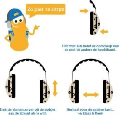 Jippie's Kinder Gehoorbeschermer Panter -Pasgeborenen En Jonge Kinderen 1200x1154 14