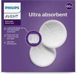 Philips Avent Wegwerp Borstkompressen - 60 Stuks 20 Philips Avent Wegwerp Borstkompressen - 60 Stuks -Pasgeborenen En Jonge Kinderen 1200x1154 5
