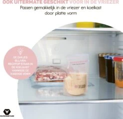 Vulpes BabyCare® Moedermelk Bewaarzakjes Met Schenktuit - Extra Groot - 250 Ml - 120 Stuks - Borstvoeding Bewaarzakje - Borstvoeding Zakjes - BPA Vrij - Incl. E-book -Pasgeborenen En Jonge Kinderen 1200x1154 6