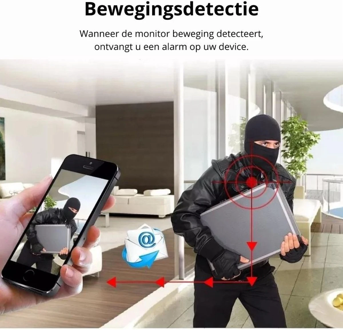 NIEUW - Full HD WiFi Babyfoon Met Camera én App - BabyPhone Met Camera - 1296P - Geluid En Bewegingsdetectie - Automatisch Volgen - Nachtvisie - Spraakfunctie 9 NIEUW - Full HD WiFi Babyfoon Met Camera én App - BabyPhone Met Camera - 1296P - Geluid En Bewegingsdetectie - Automatisch Volgen - Nachtvisie - Spraakfunctie - Afbeelding 9