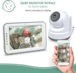 ELRO BC3000-2 Babyfoon Royale - Met 12,7 Cm Touchscreen Monitor HD- & App - Met Extra Camera - Voor 2 Kinderen 16 ELRO BC3000-2 Babyfoon Royale - Met 12,7 Cm Touchscreen Monitor HD- & App - Met Extra Camera - Voor 2 Kinderen -Pasgeborenen En Jonge Kinderen 1200x1162 18